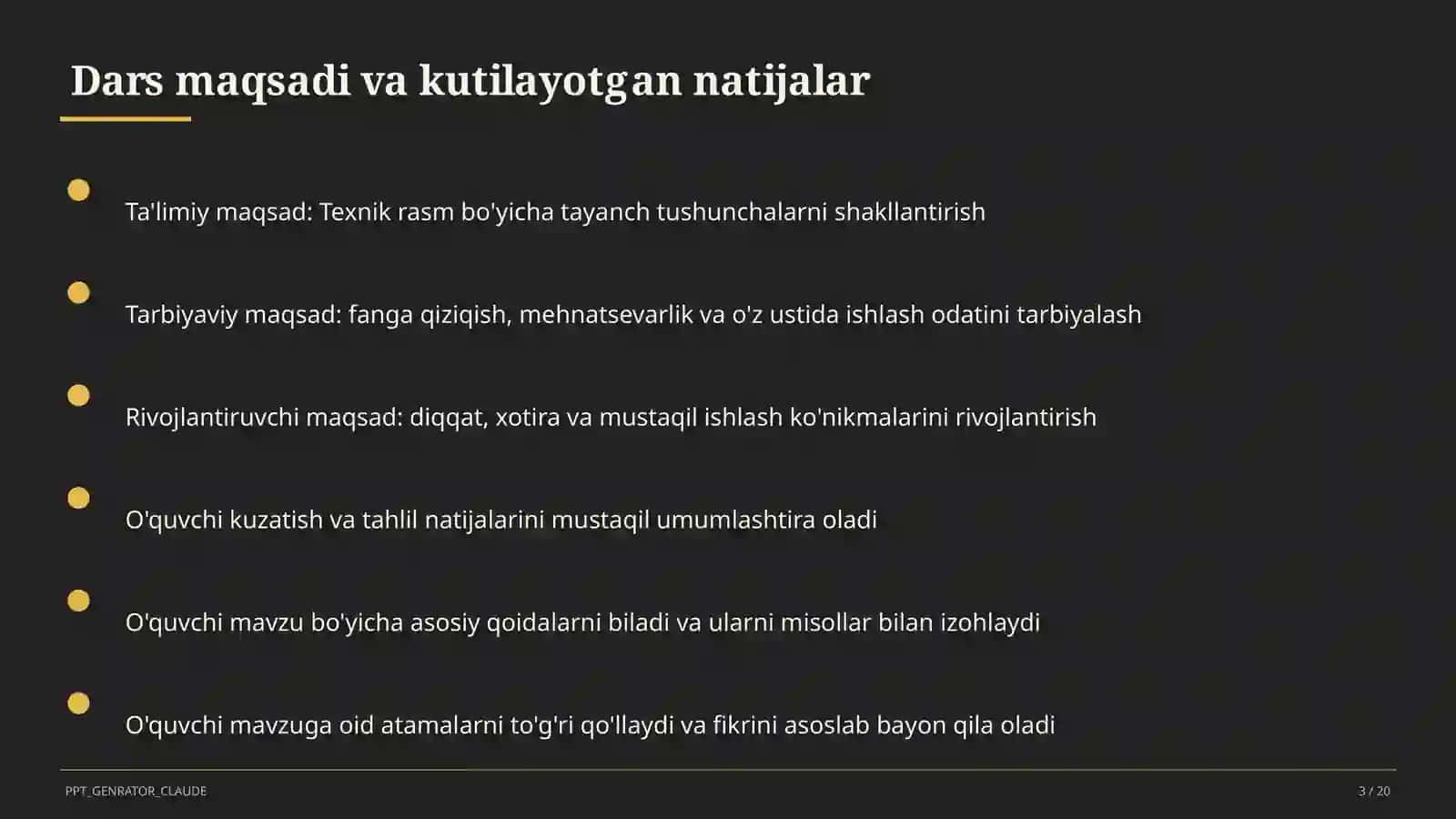 Texnik rasm (8-sinf) 3