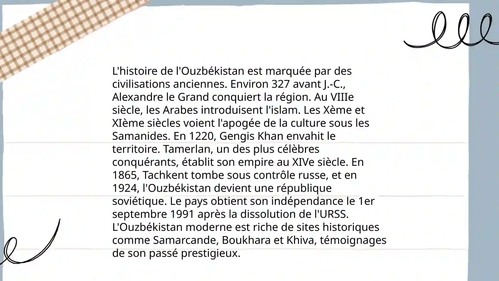L'Ouzbékistan 3