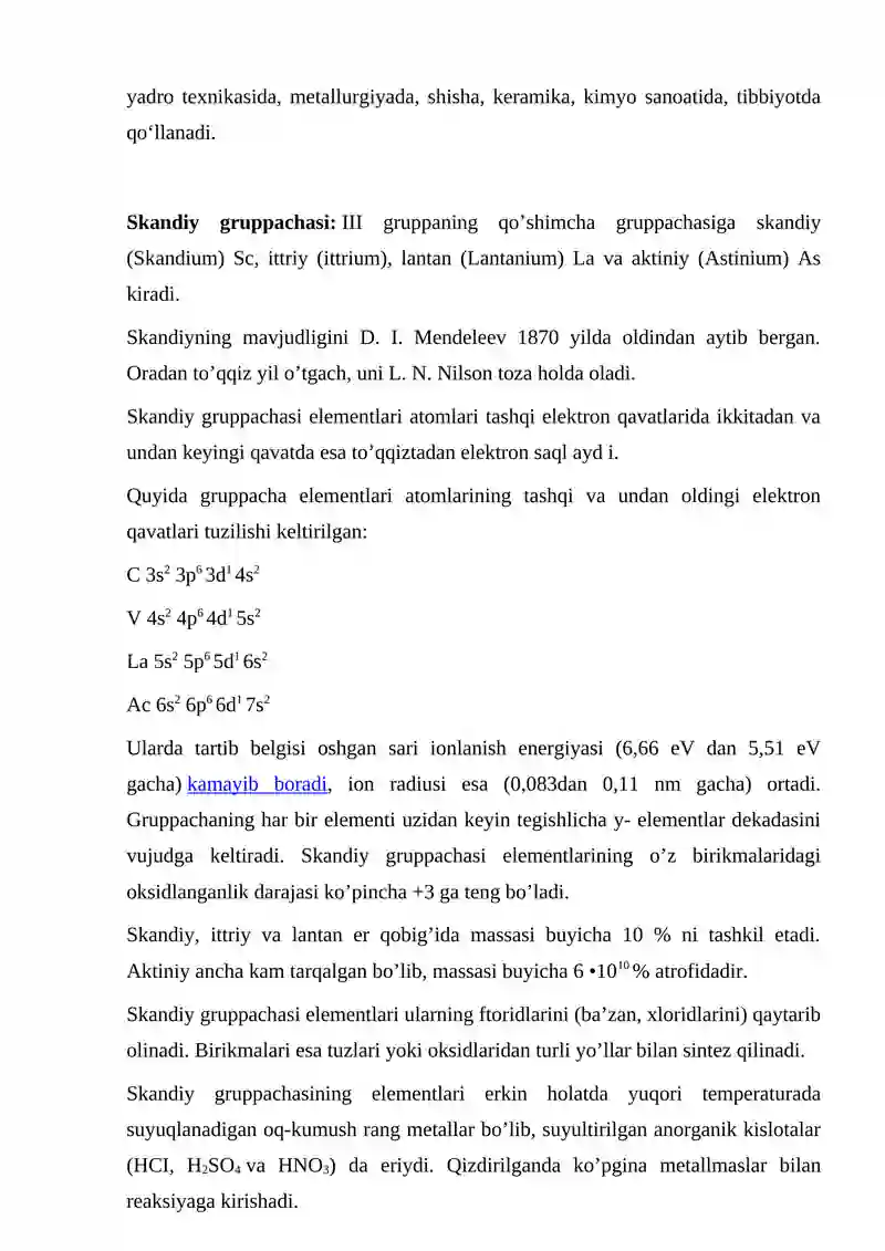 Skandiy elementi 3