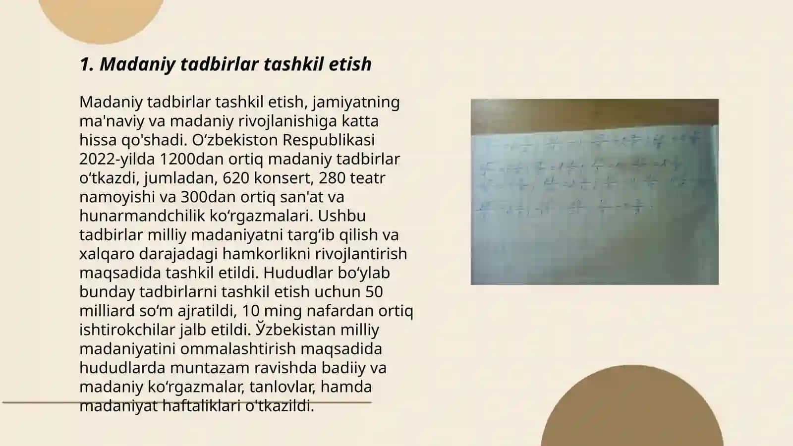 Mavzu maxsus tadbirlar 3