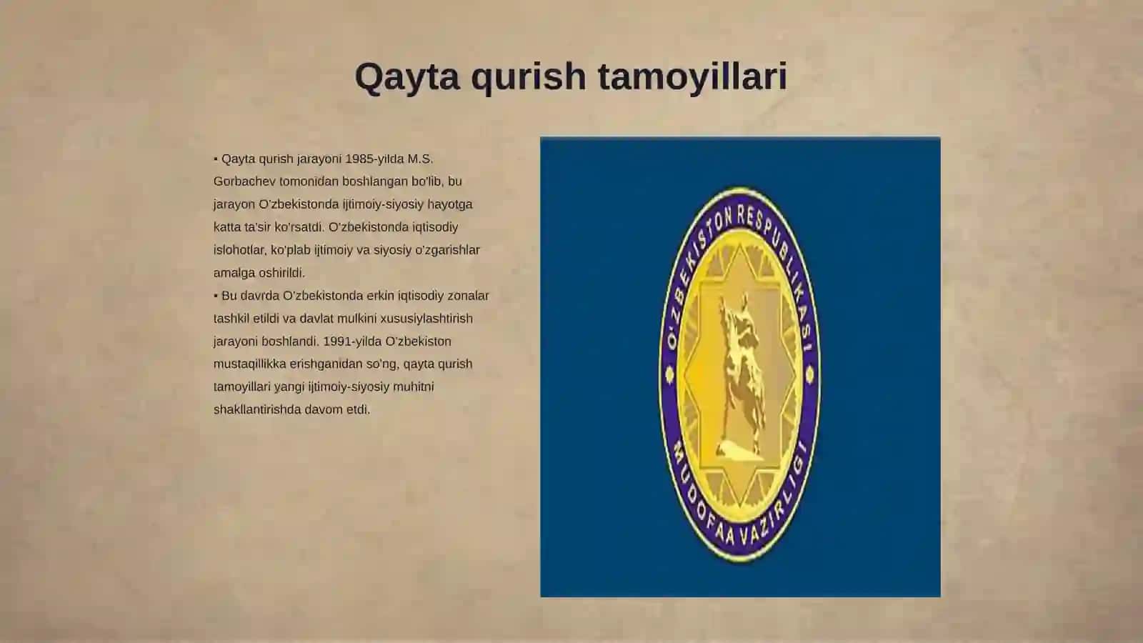 Qayta Qurish Ijtimoiy-Siyosiy Vaziyat 3