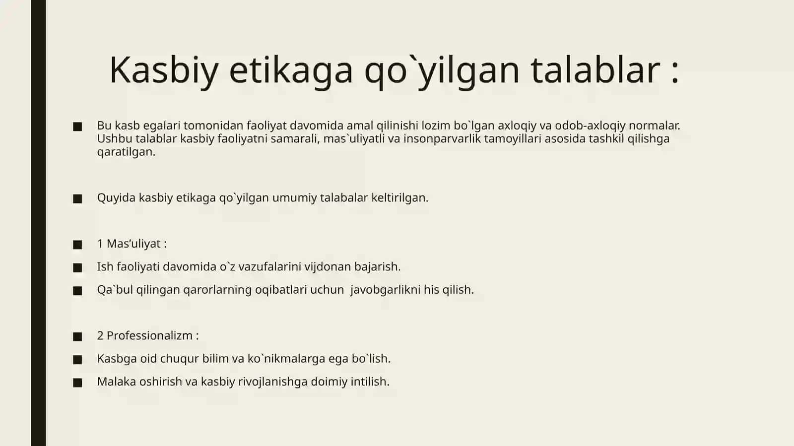 Kasbiyetika 3