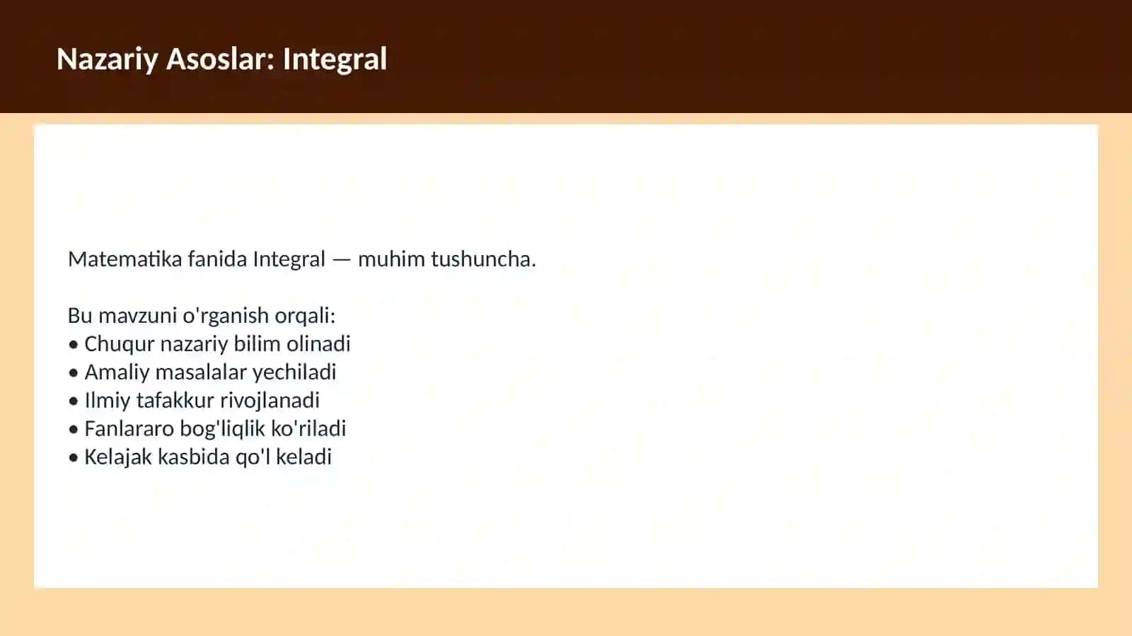 Limitlar 3