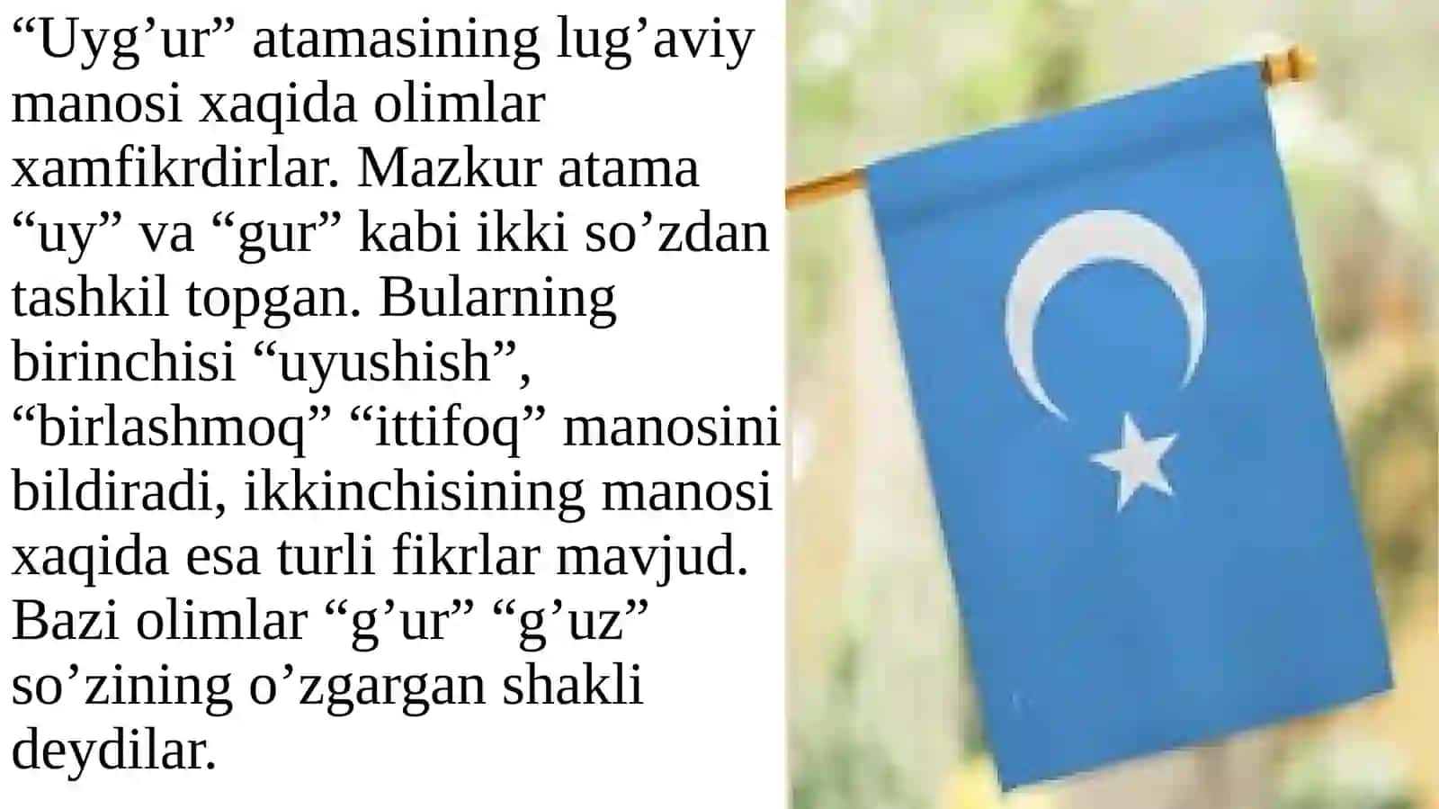 uyğurlar, buyuk ipak yoʻli fani 3