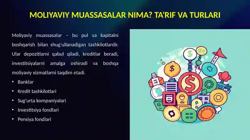Moliyaviy muassasalar 3