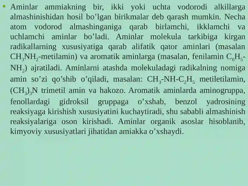 Aminlar 3