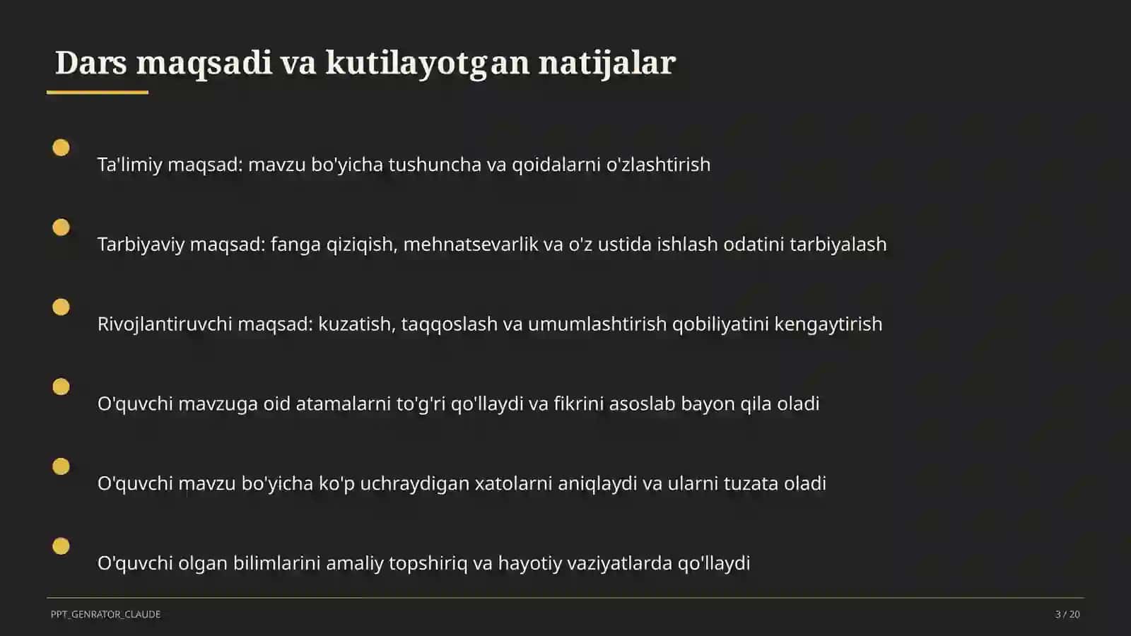 O'zbekiston aholisi va demografik jarayonlar (9-sinf) 3