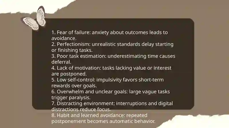 Time management and procrastination 3