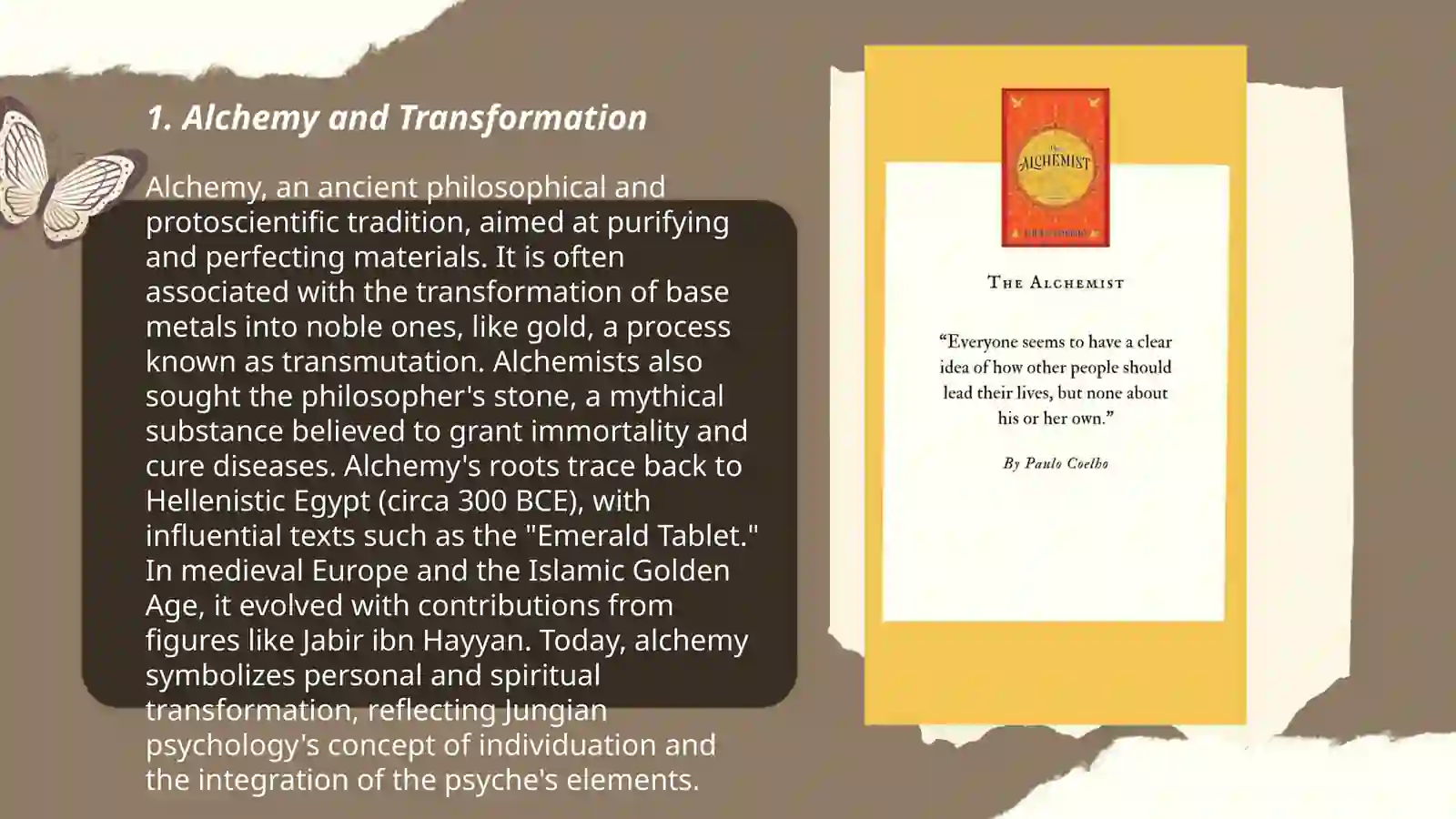 P.Coelho "Alchemist" 3