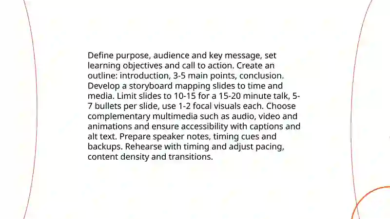 Creating multimedia presentations 3