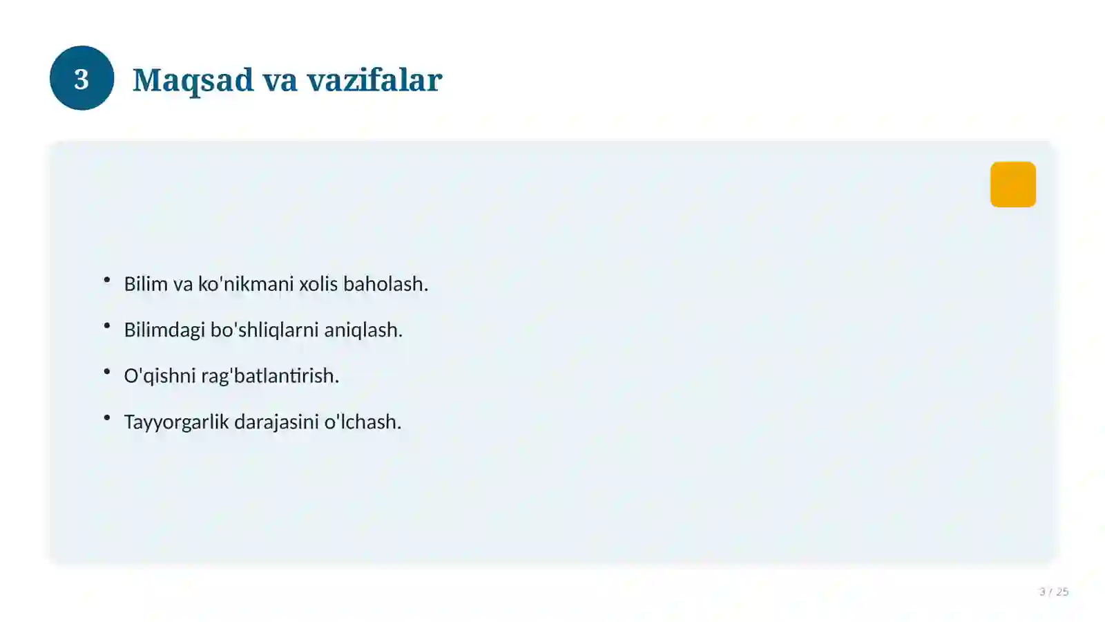 5-sinf matematika test 3