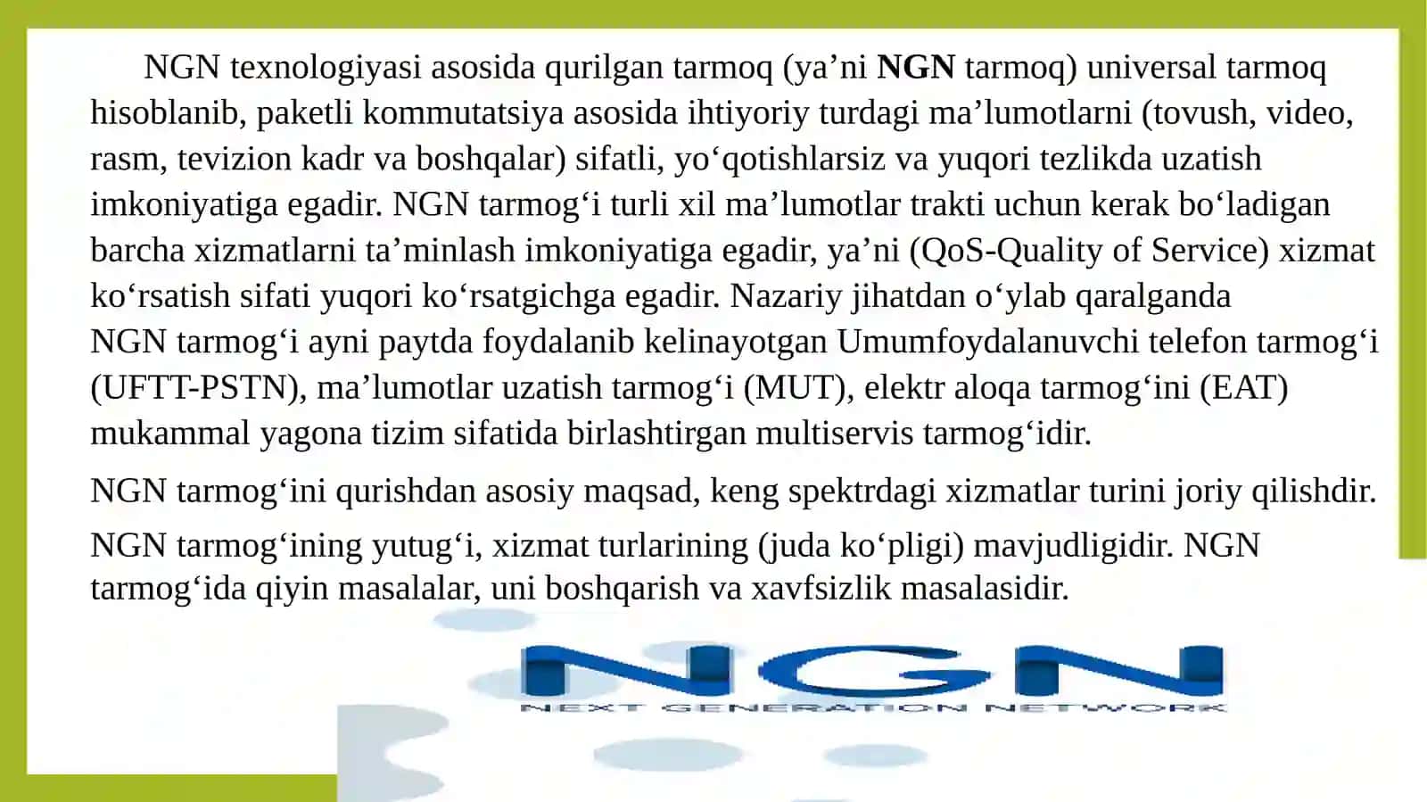 Multimedia aloqalar 3