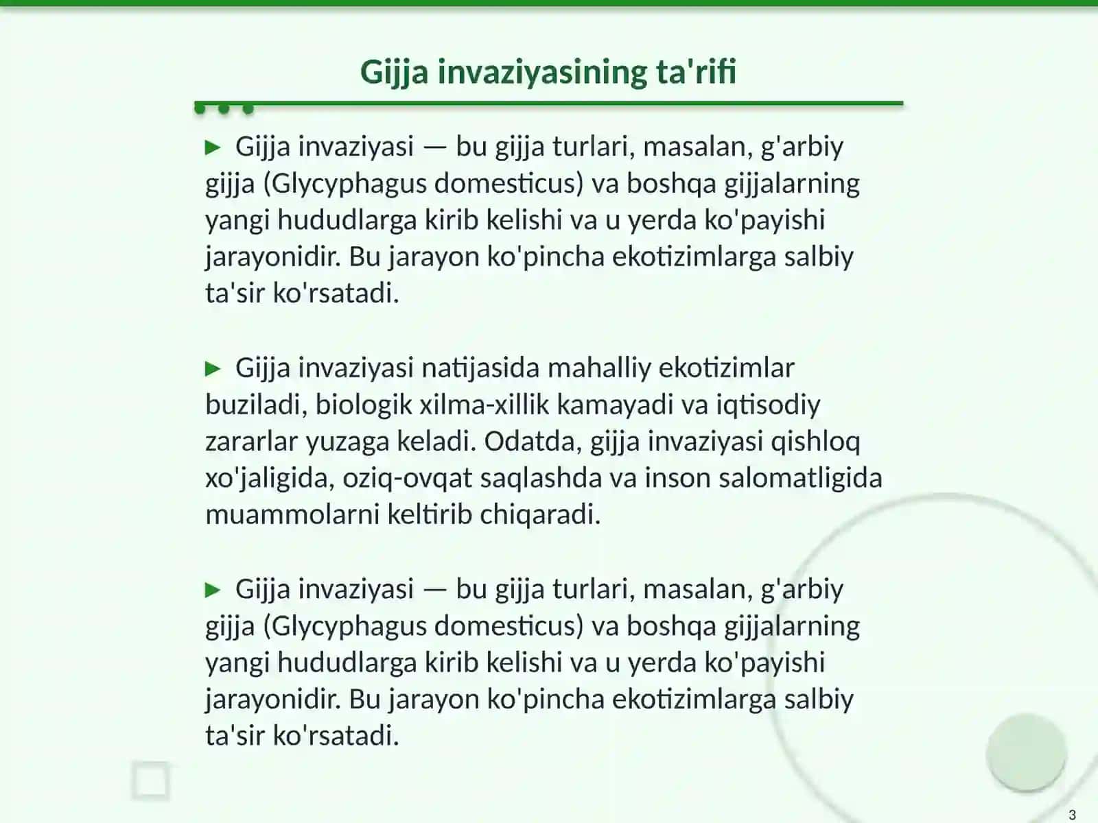 Gijja invaziyasi 3