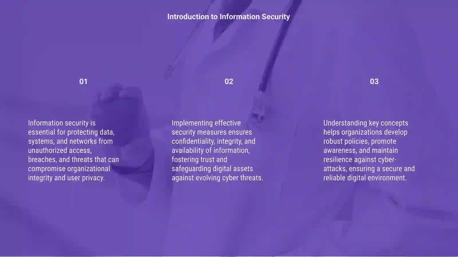 Information and Security 3