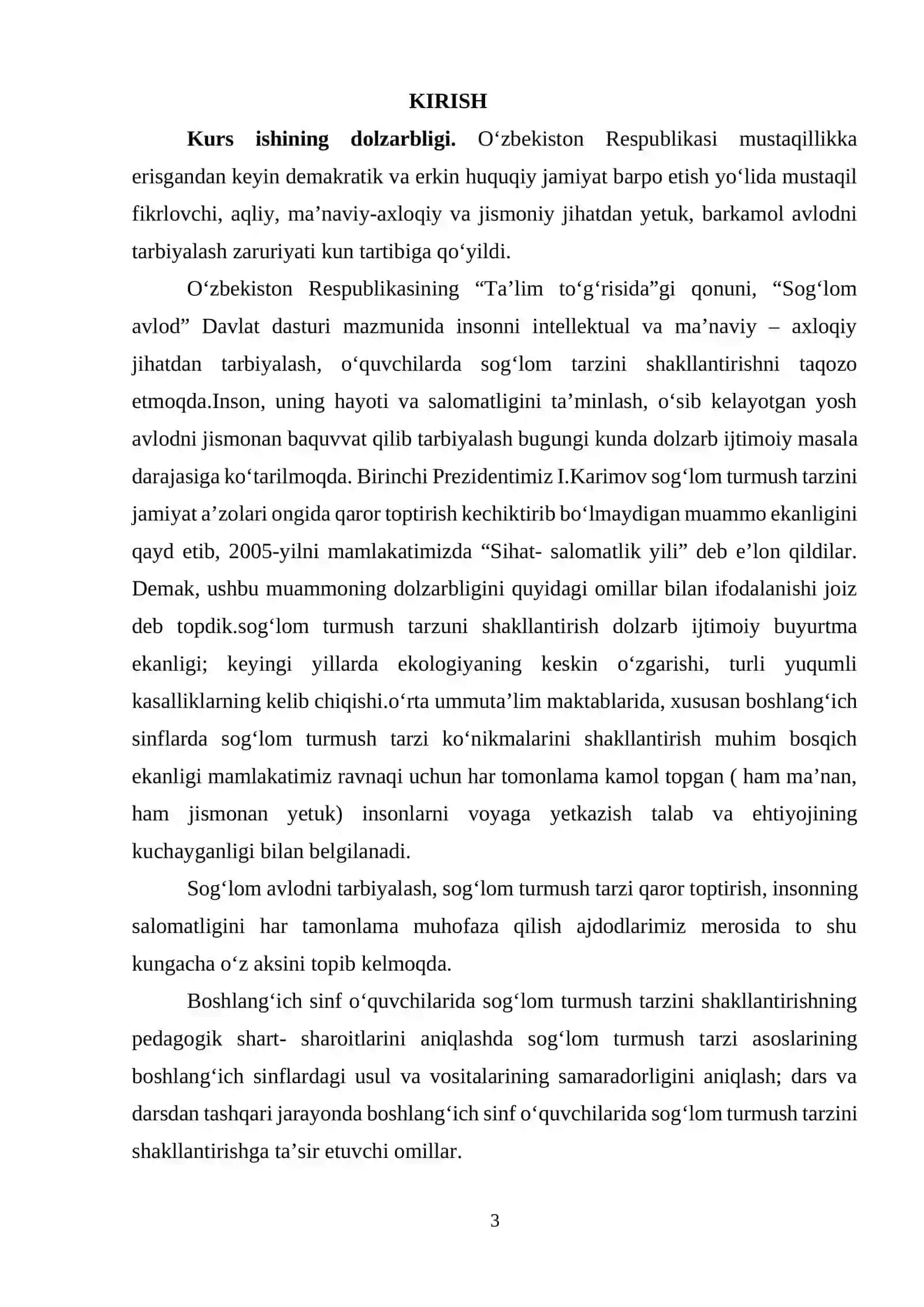BOSHLANG‘ICH SINF O‘QUVCHILARI TARBIYASIDA JISMONIY TARBIYANING AHAMIYATI 3