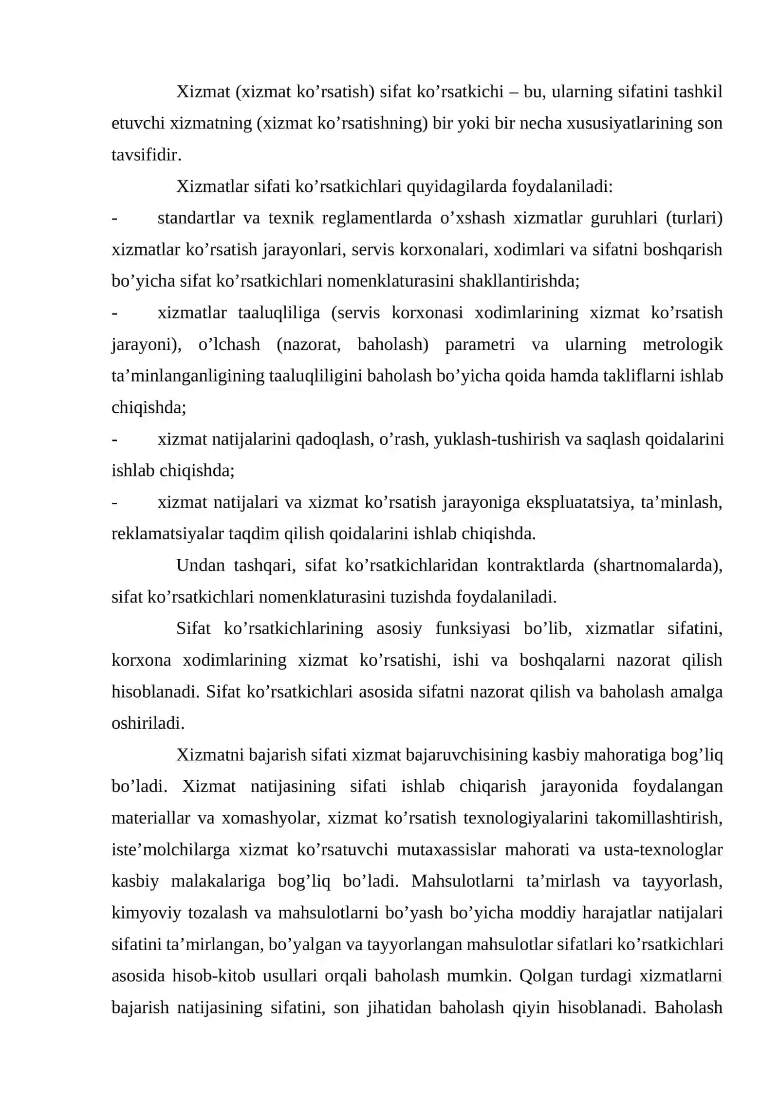 Real sektorda servis tizimi xizmatlarinig sifati va samaradorligi 3
