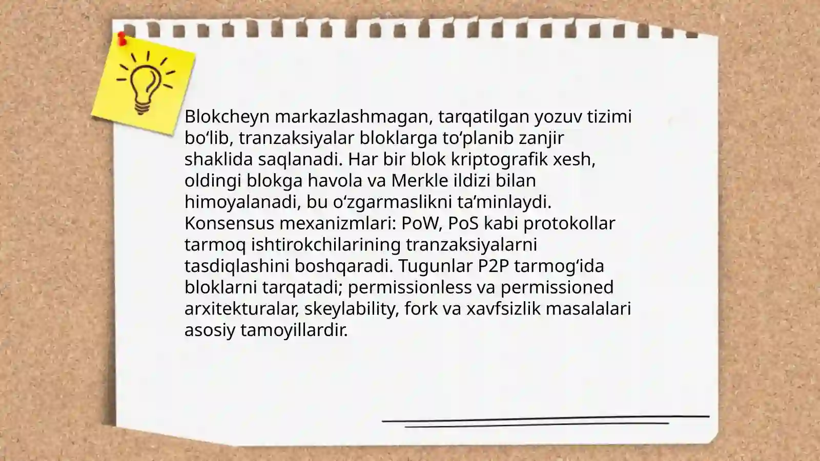 Blokcheyn, kriptavaluta va smart kontraklar 3