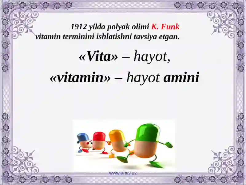 Vitaminlar 3