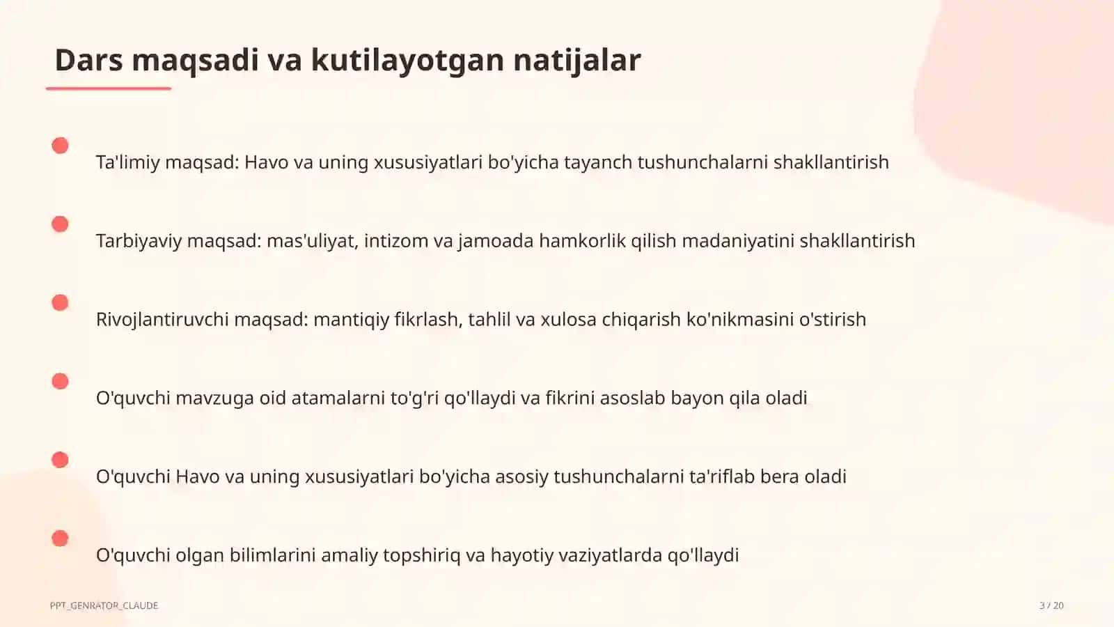 Havo va uning xususiyatlari (2-sinf) 3