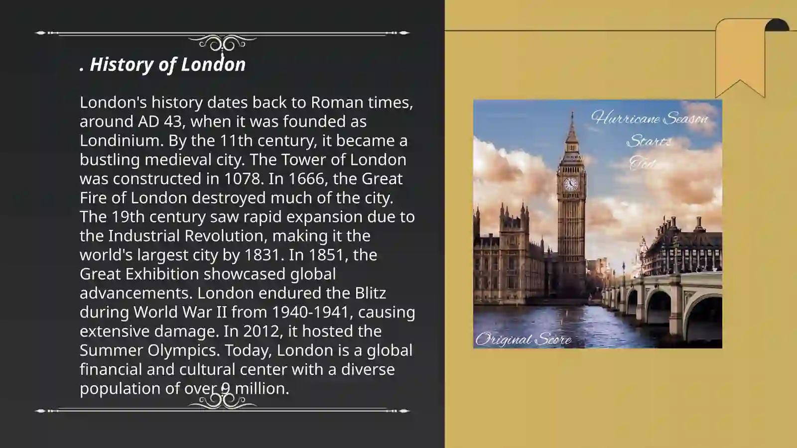 London's History 3