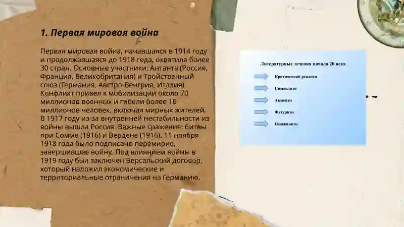 Первая мировая война 3