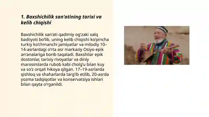 Baxshichilik san'ati 3