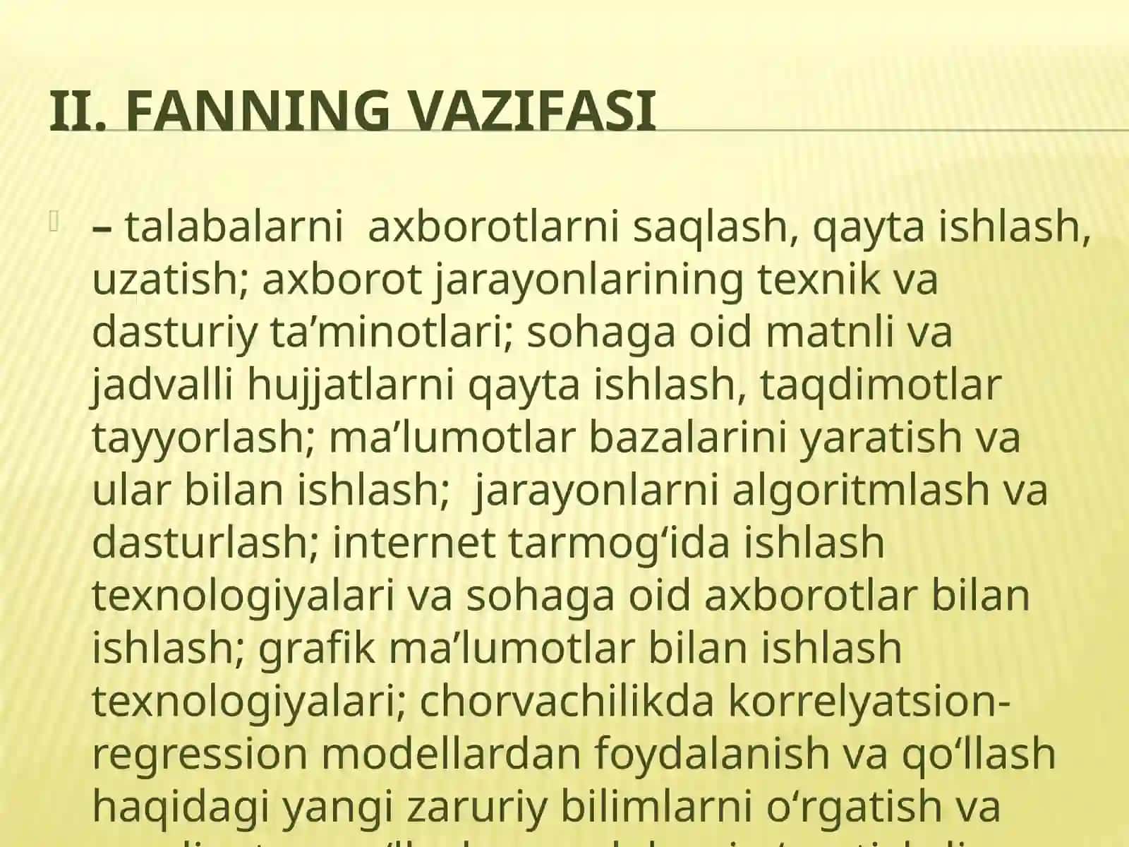 Iqtisodiyotda axborot kommunikatsion texnologiyalari va tizimlar 3