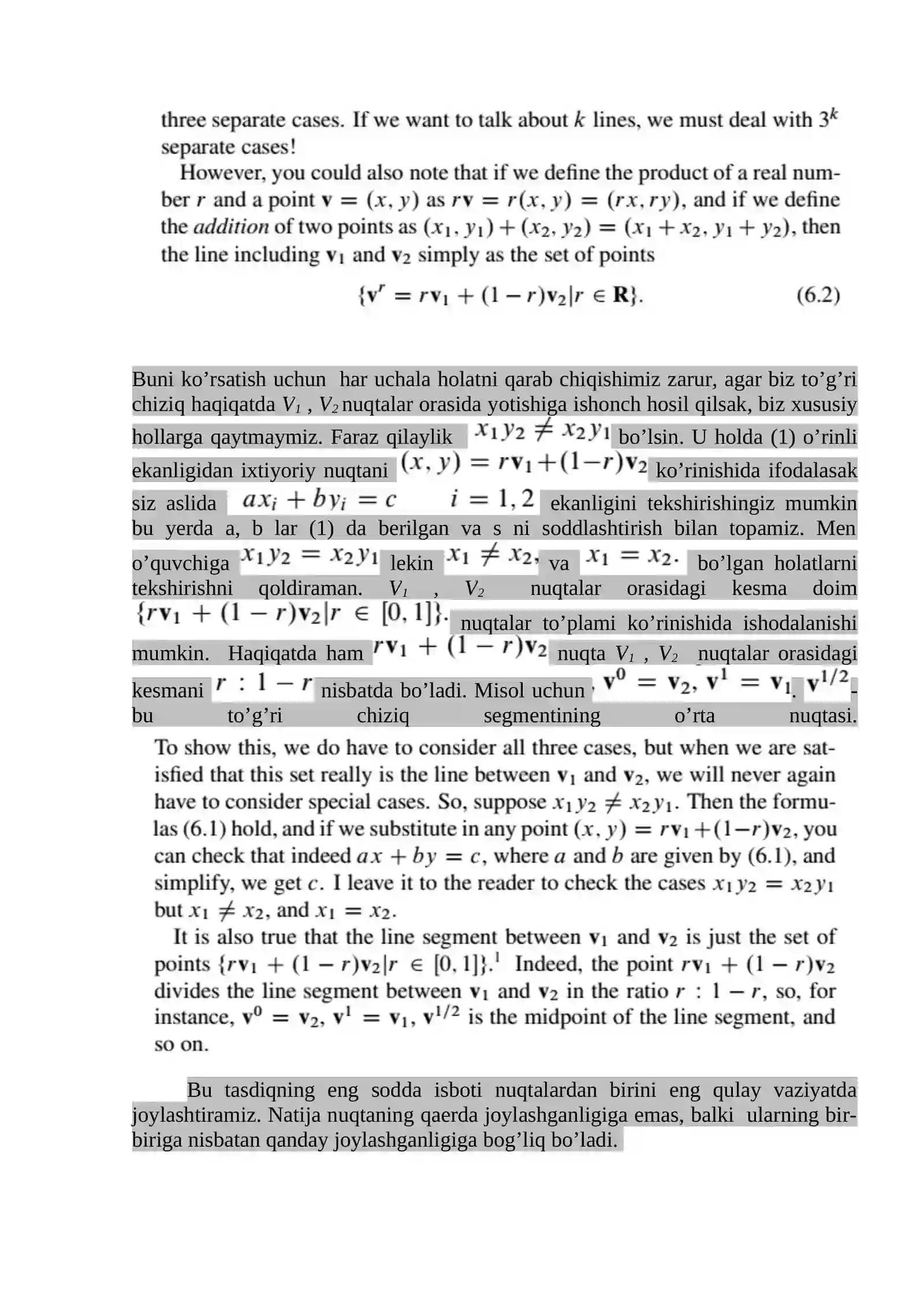 Algebra va tekislikdagi geometriya 3