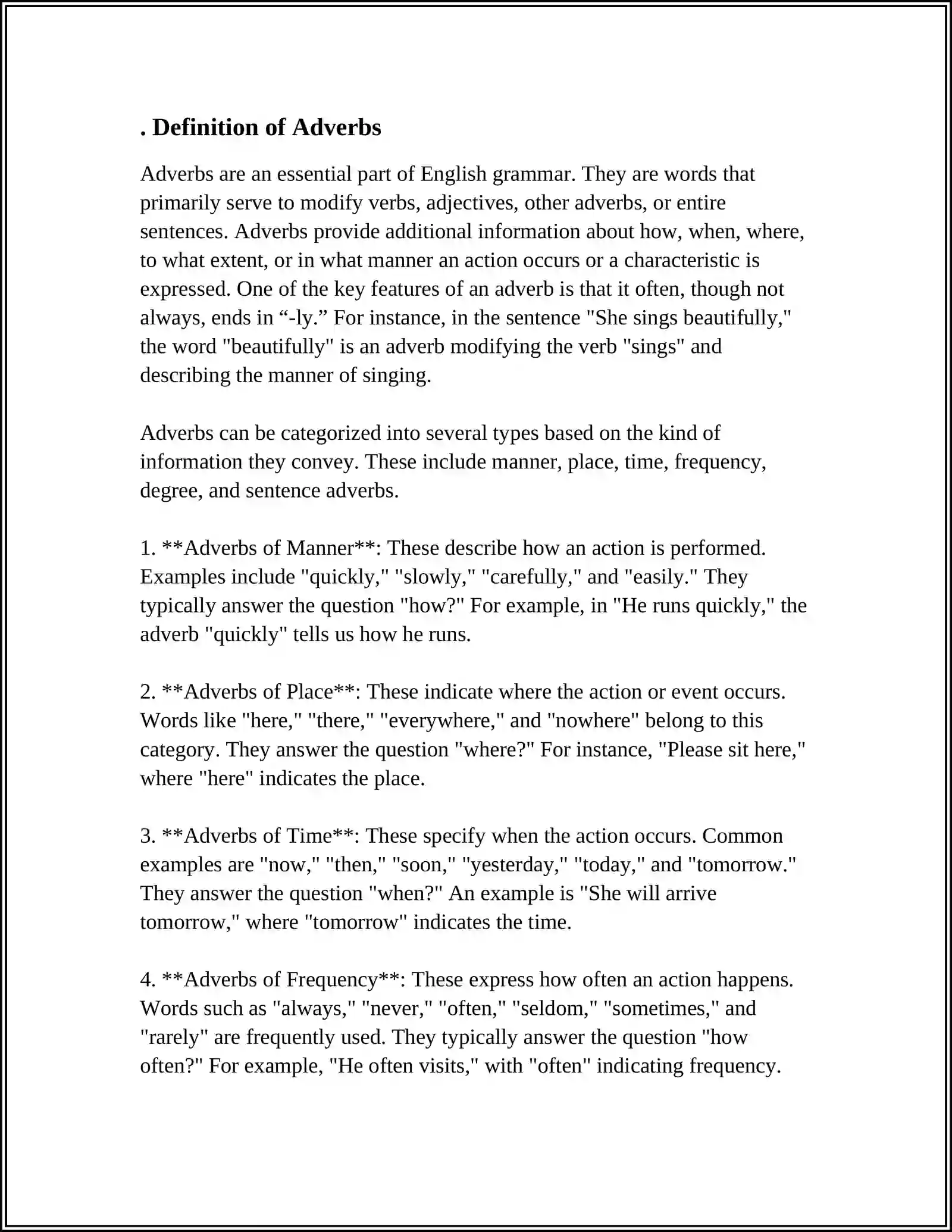 ADVERBS 3