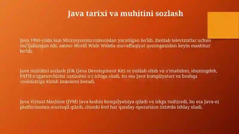 Java asoslari 3