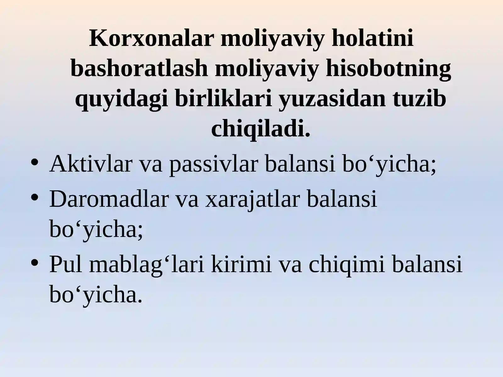 Moliyaviy hisobot elementlarini bashoratlash 3