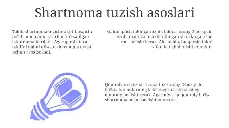 Shartnomabandlarini tuzish 3