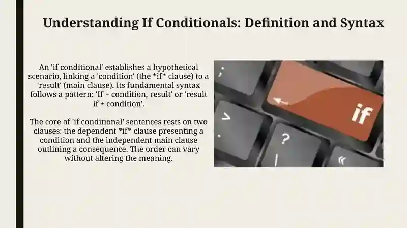 If conditional 3