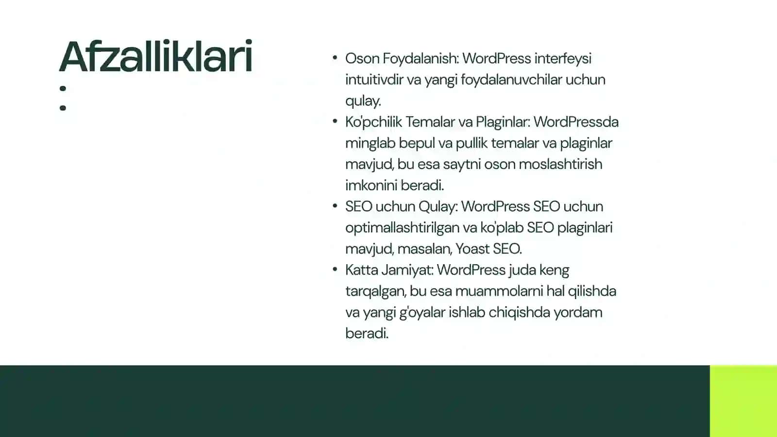 CMS (Content Management System): Farqlar, Afzalliklar va Kamchiliklar 3
