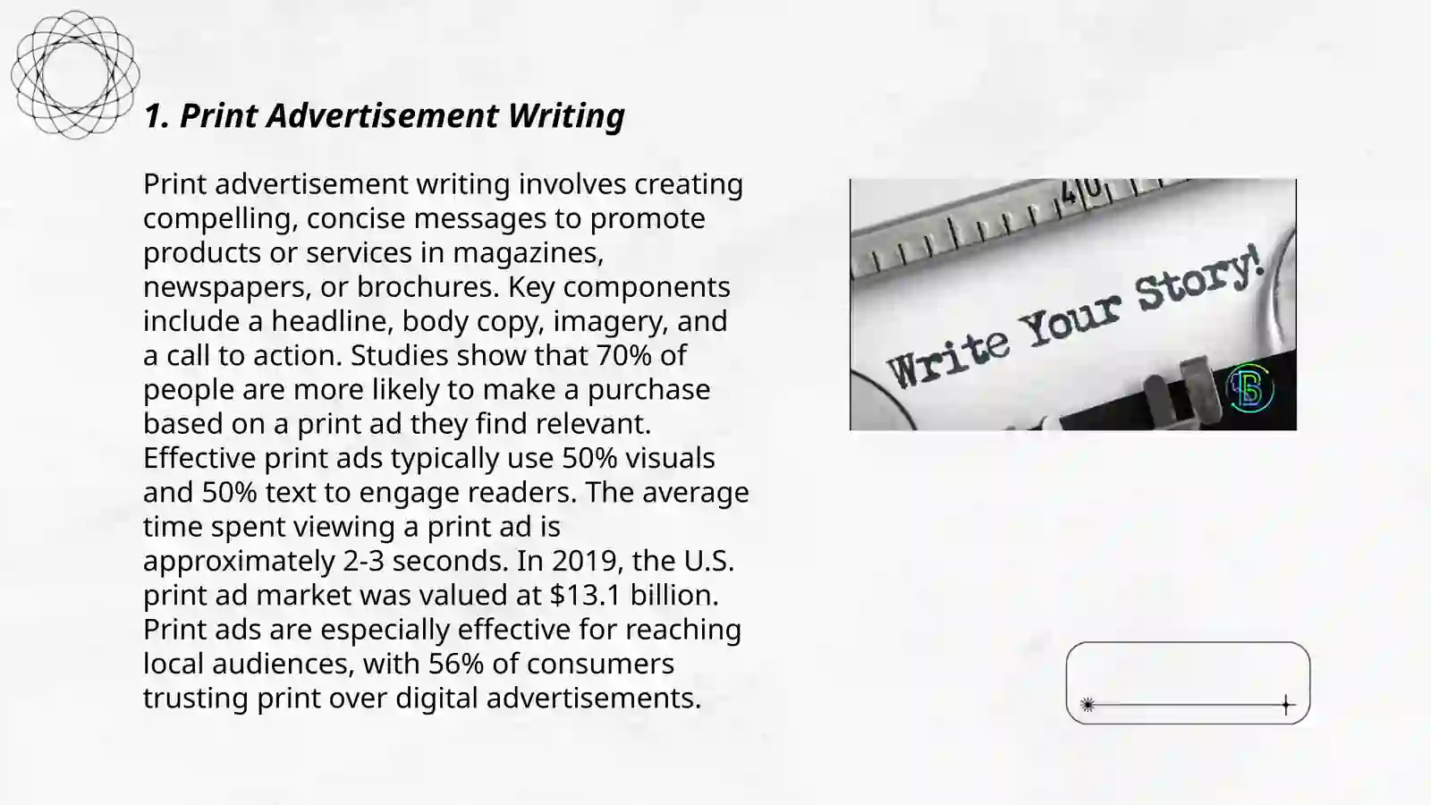 Advertisement Writing 3