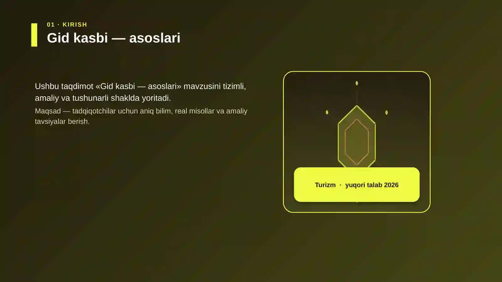 Gid kasbi — asoslari 3