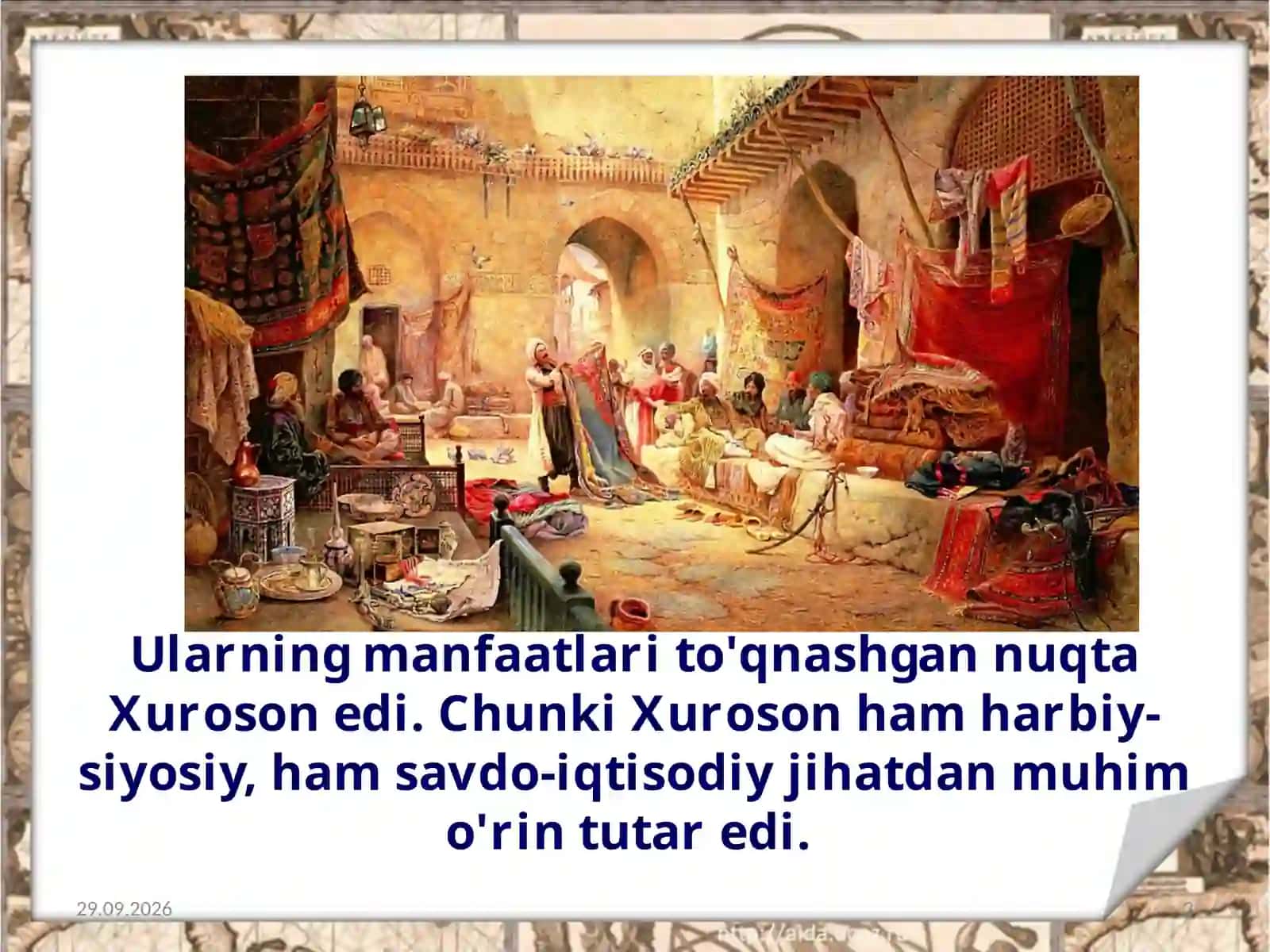 XVI-XVIII asrlarda O'rta Osiyo davlatlarining xalqaro munosabatlari 3