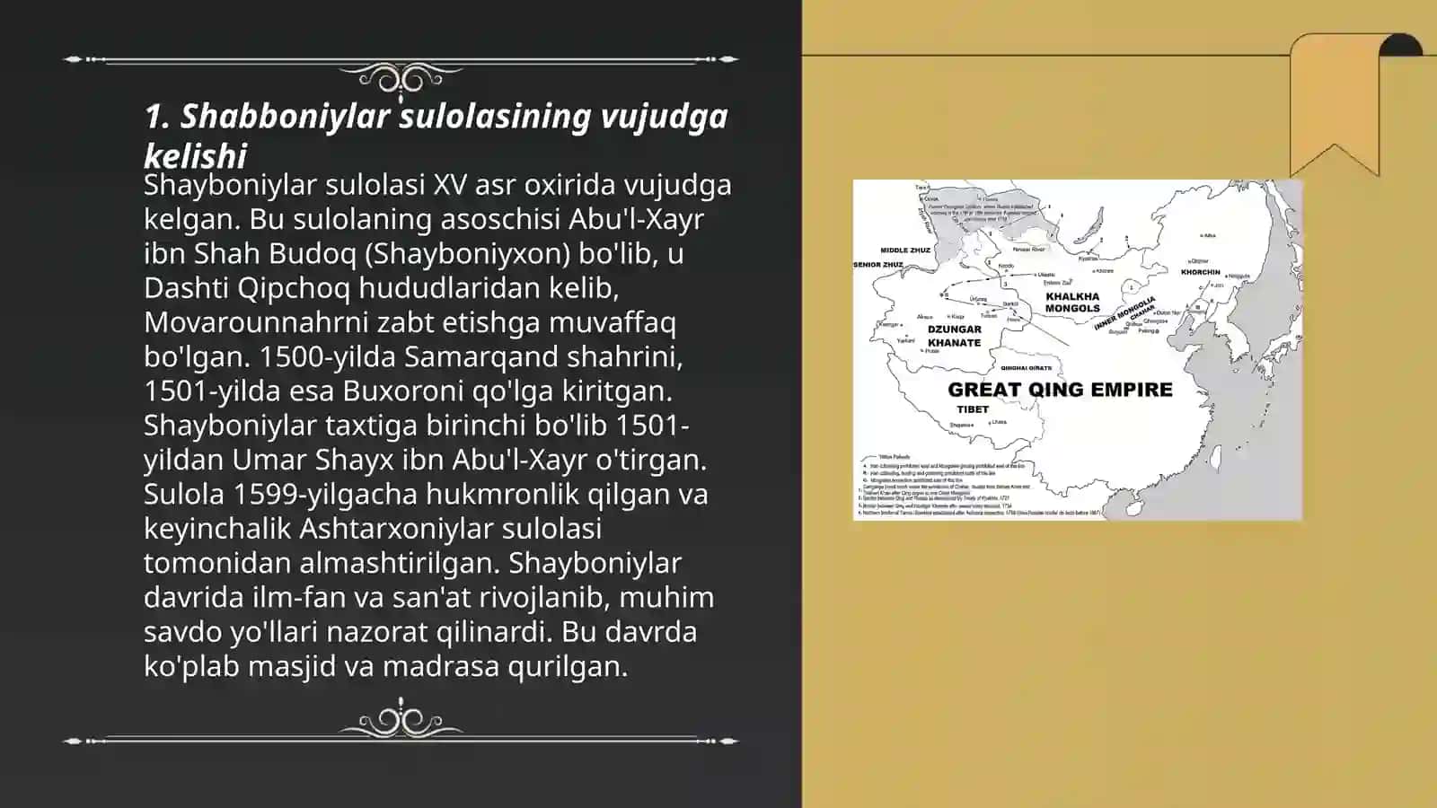 Shabboniylar va Ashtarxoniylar sulolasi davrida Buxoro xonligining tarixiy geografiyasi 3