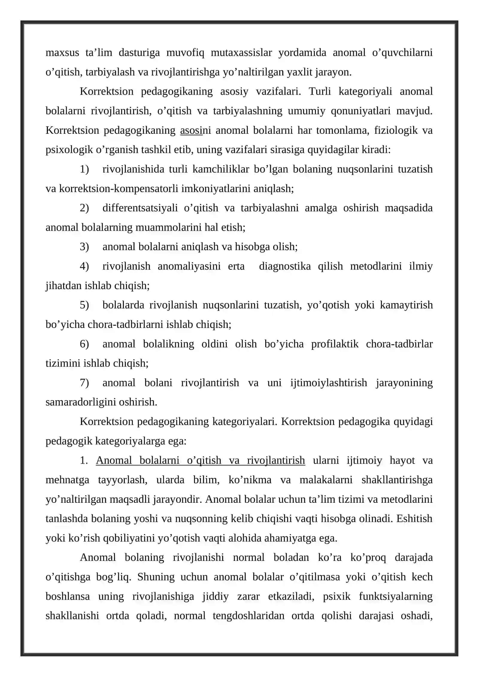 Korrektsion pedagogika (Defektologiya) 3