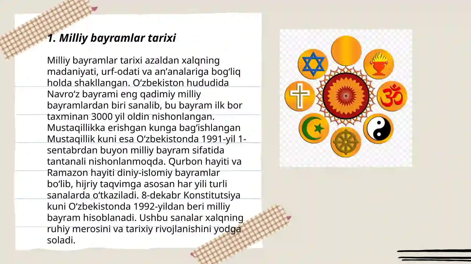 Milliy bayramlar tarixi 3