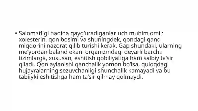 Eshitish qobiliyati 3