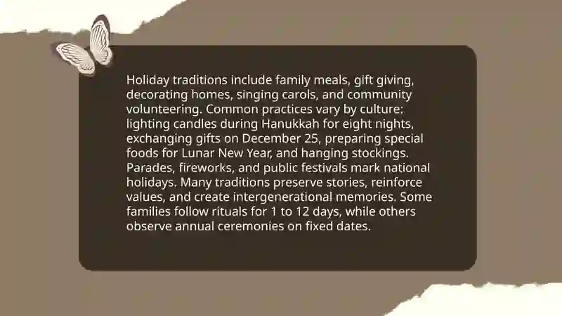 Holidays 3