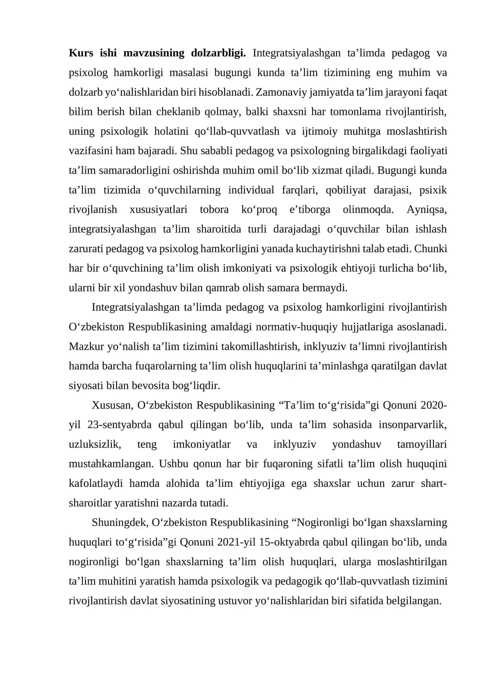 Integratsiyalashgan ta`limda pedagog va psixolog hamkorligi 3