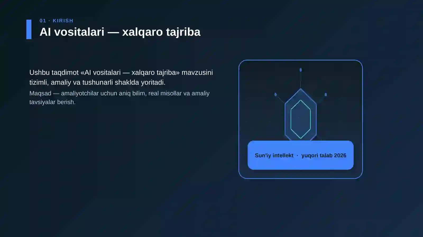 AI vositalari — xalqaro tajriba 3