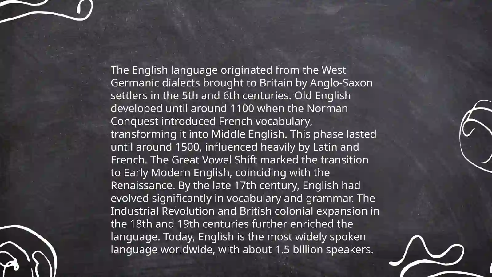 Language and dialects in English 3