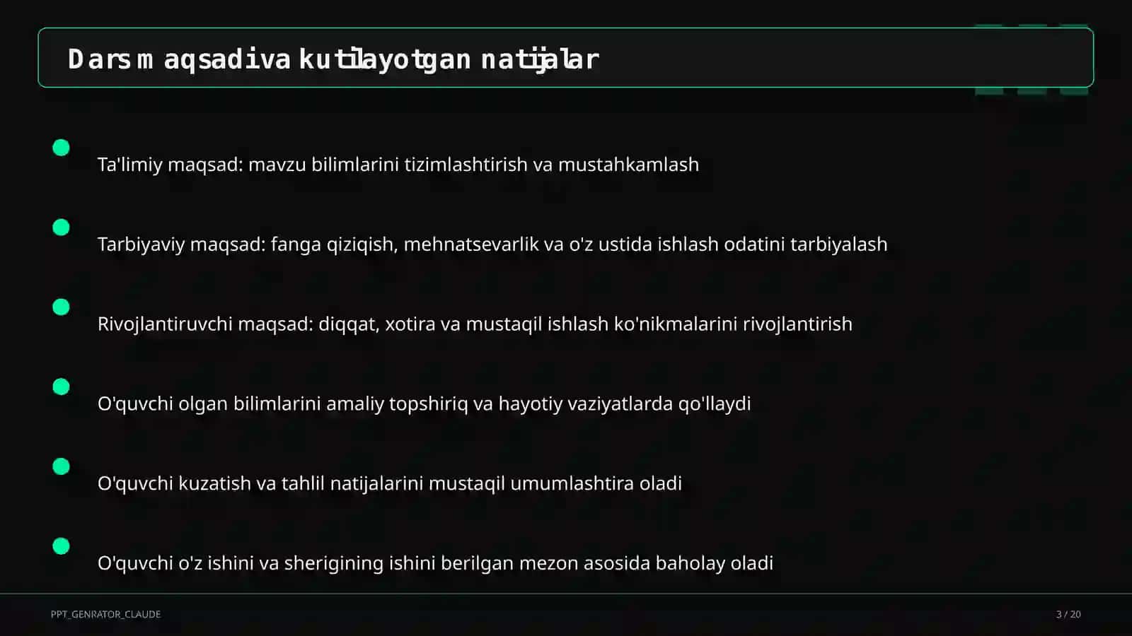 Metall bilan ishlash: tunuka buyumlar (6-sinf) 3