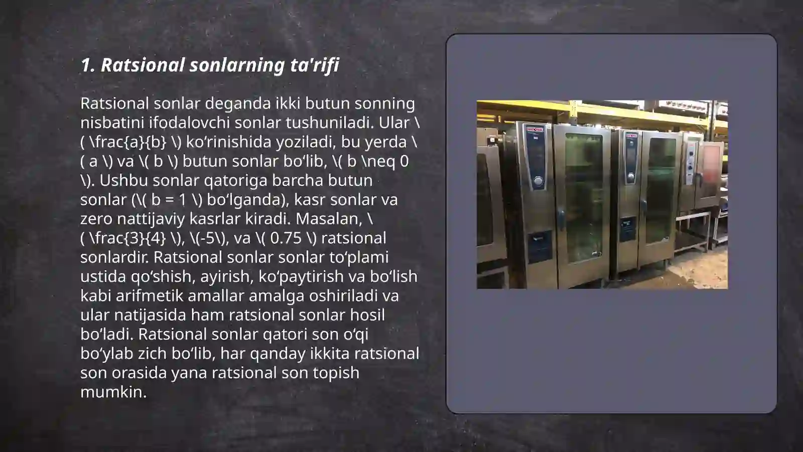 Ratsional sonlar 3