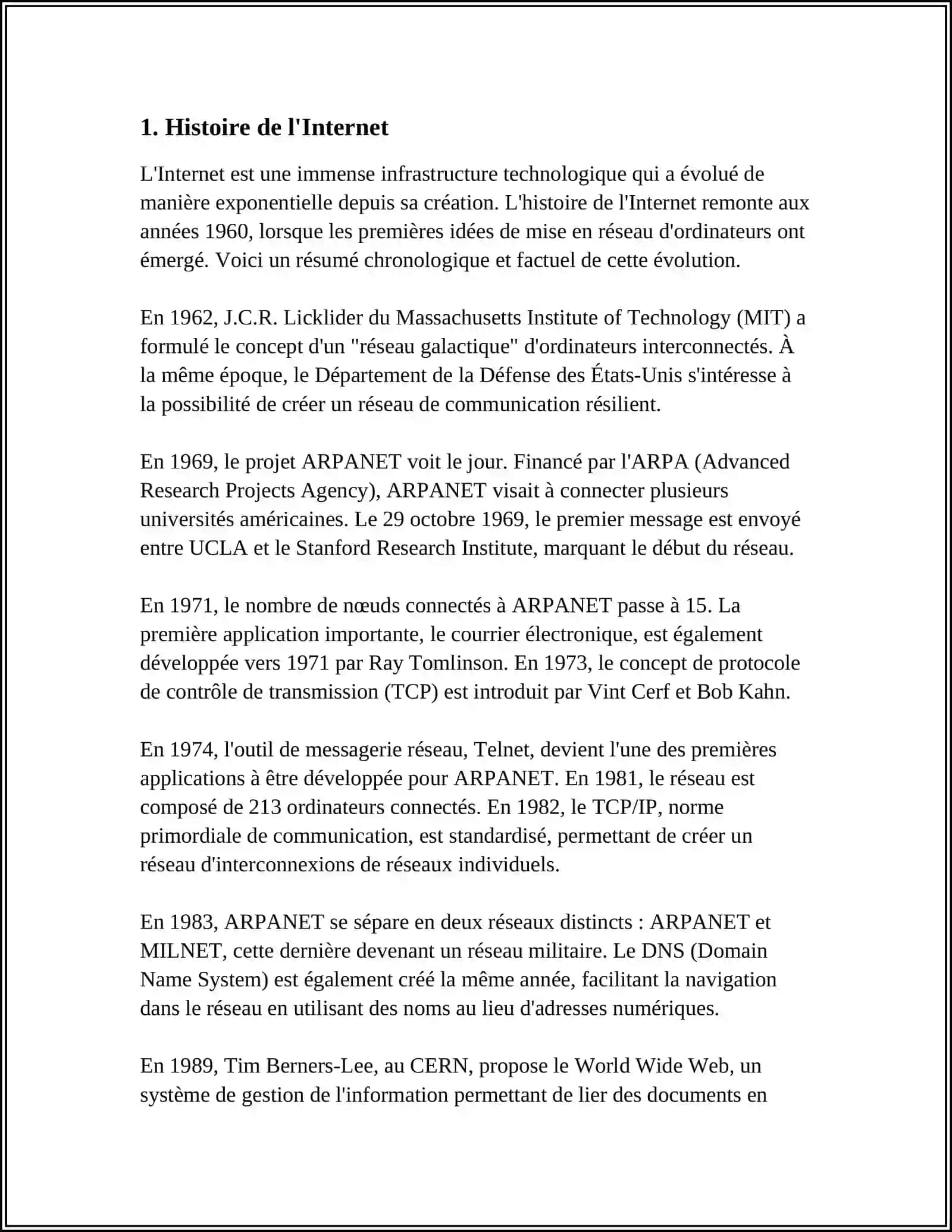 SYSTÈME LEXICAL "INTERNET" 3
