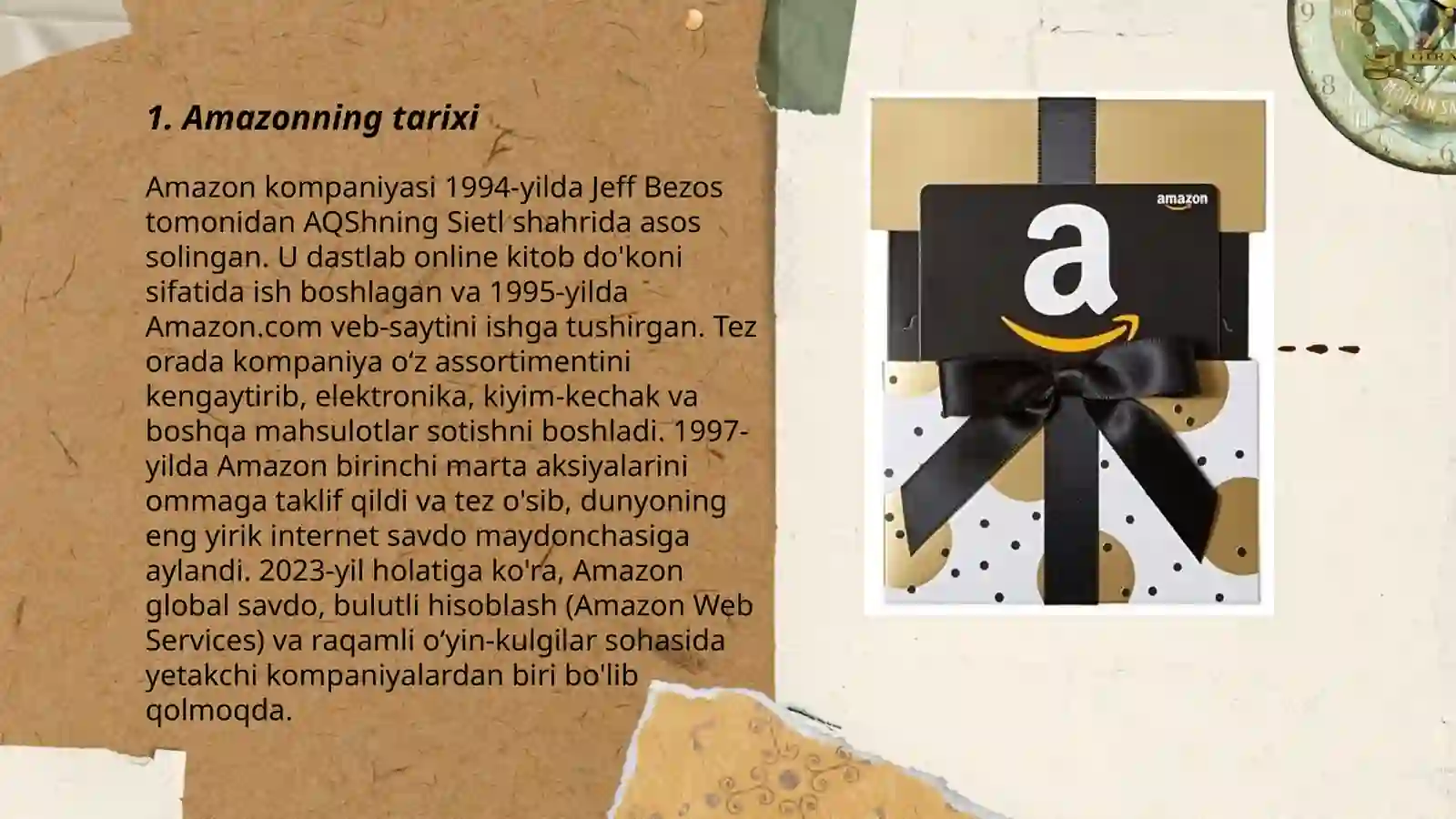 Amazonning tarixi 3