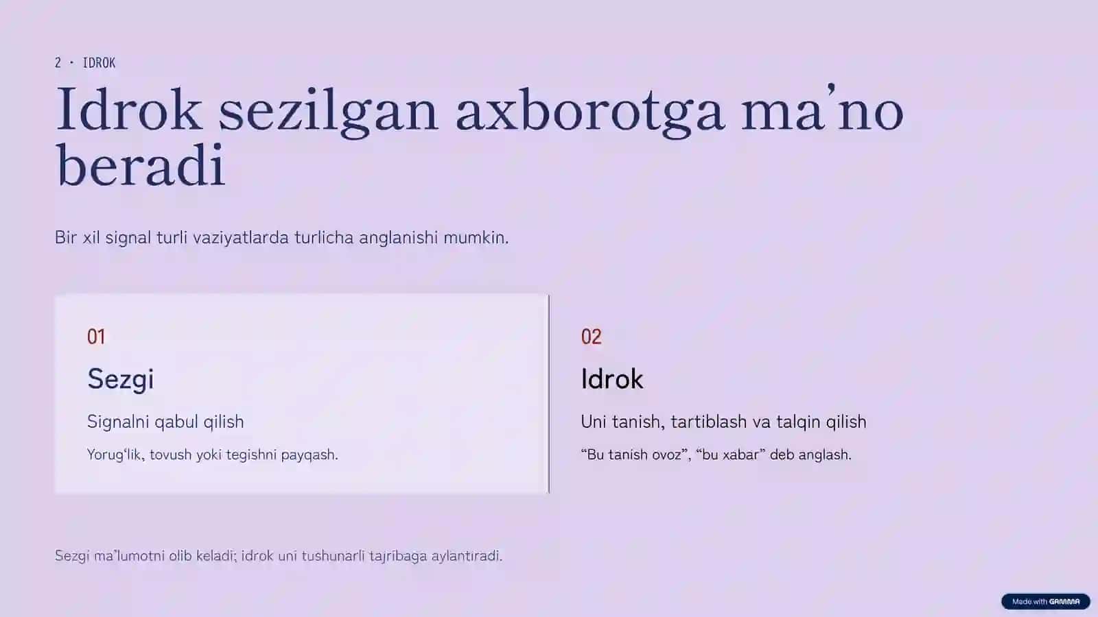 KOGNITIV JARAYONLAR 3